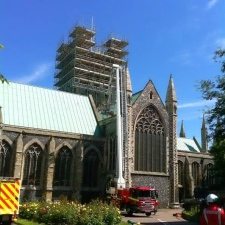 East of England Ambulance HART Team in Church Tower Rescue