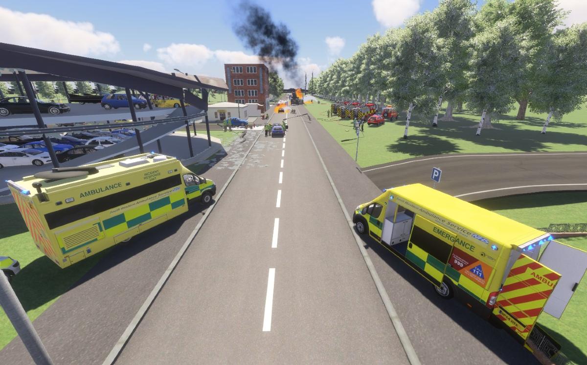 SWAST ambulance VR